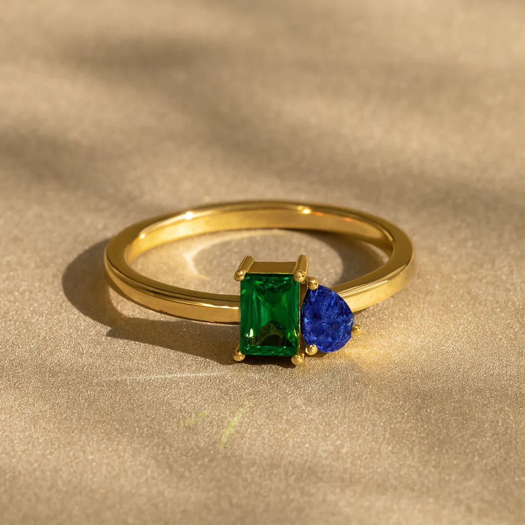 Ocean Emerald Ring - Image 2