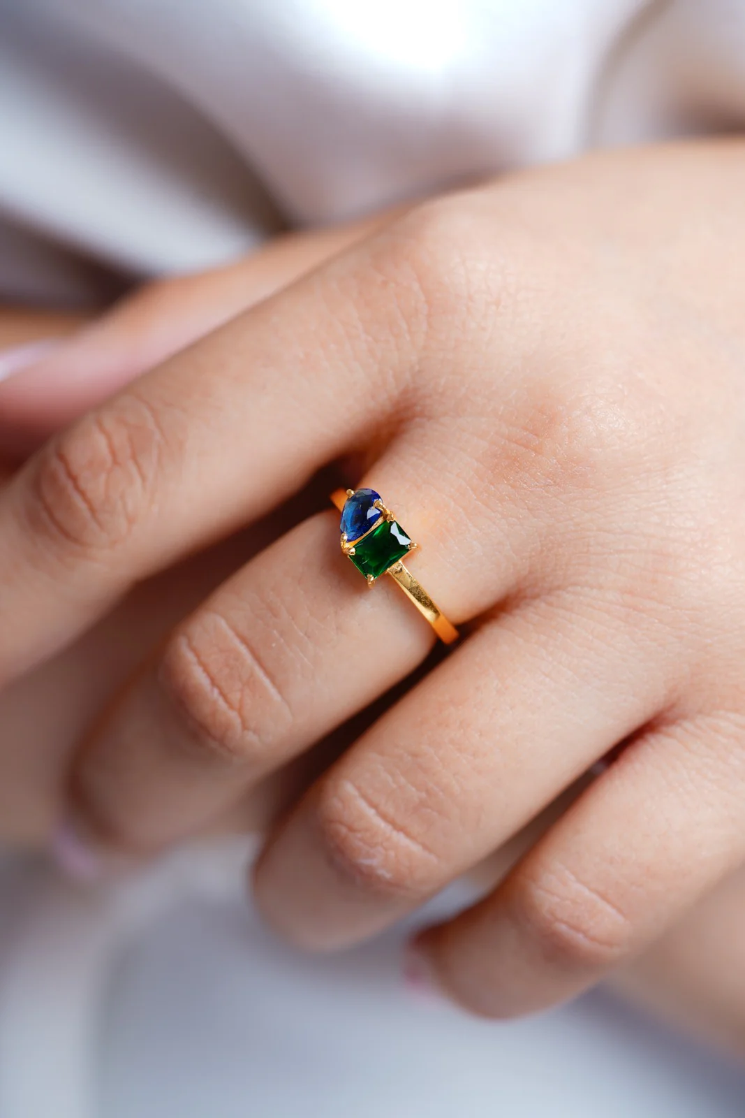 Ocean Emerald Ring - Image 4