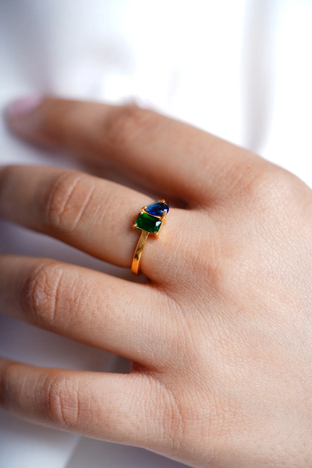 Ocean Emerald Ring - Image 5