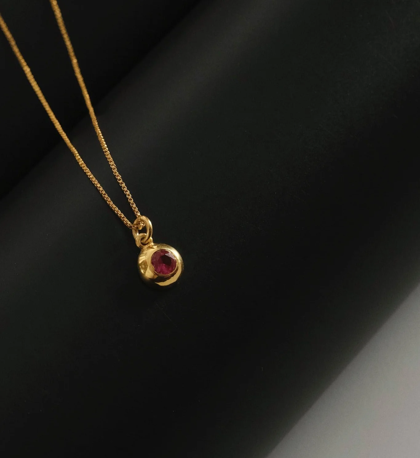 October Birthstone Necklace - Image 8