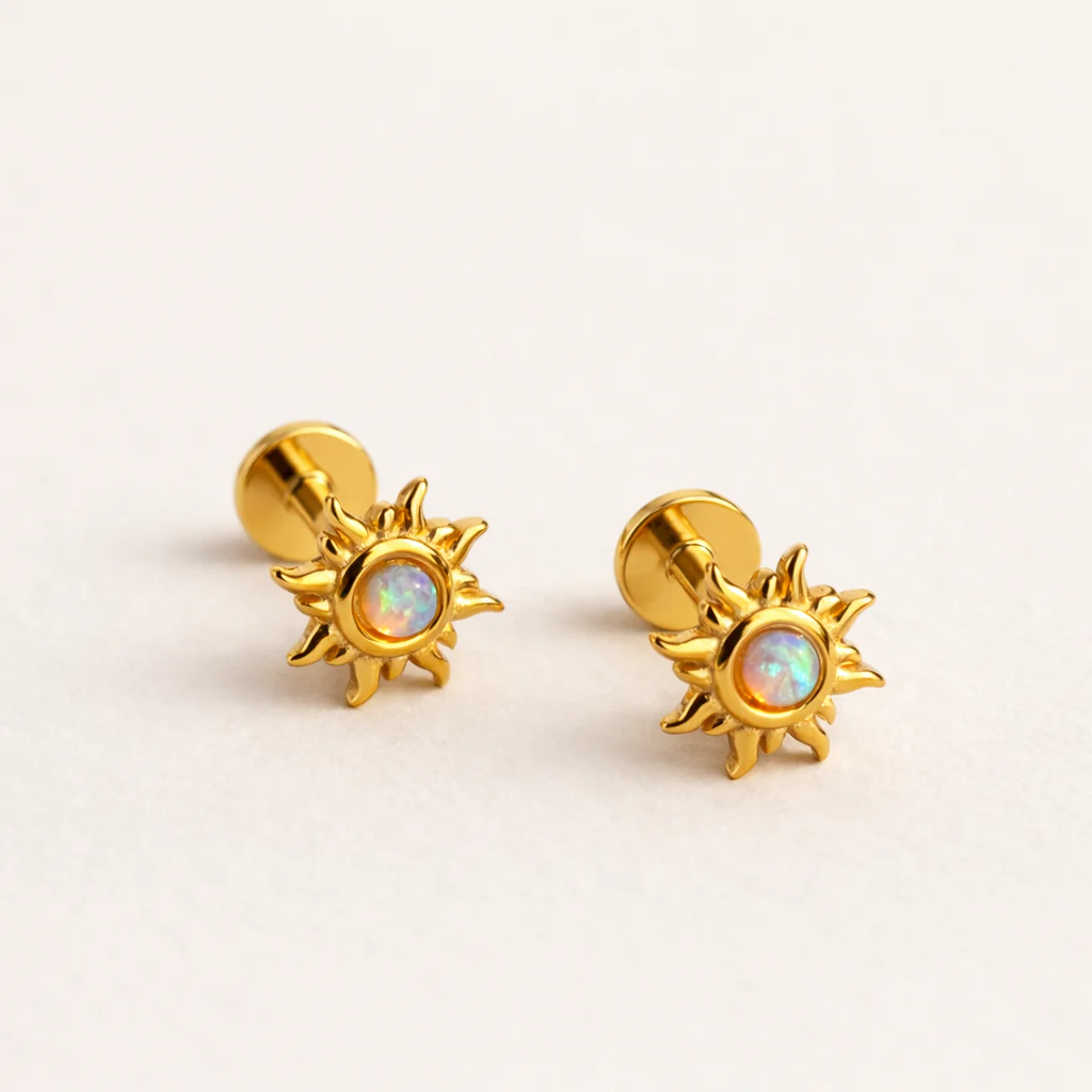 Opal Sun Studs - Image 2