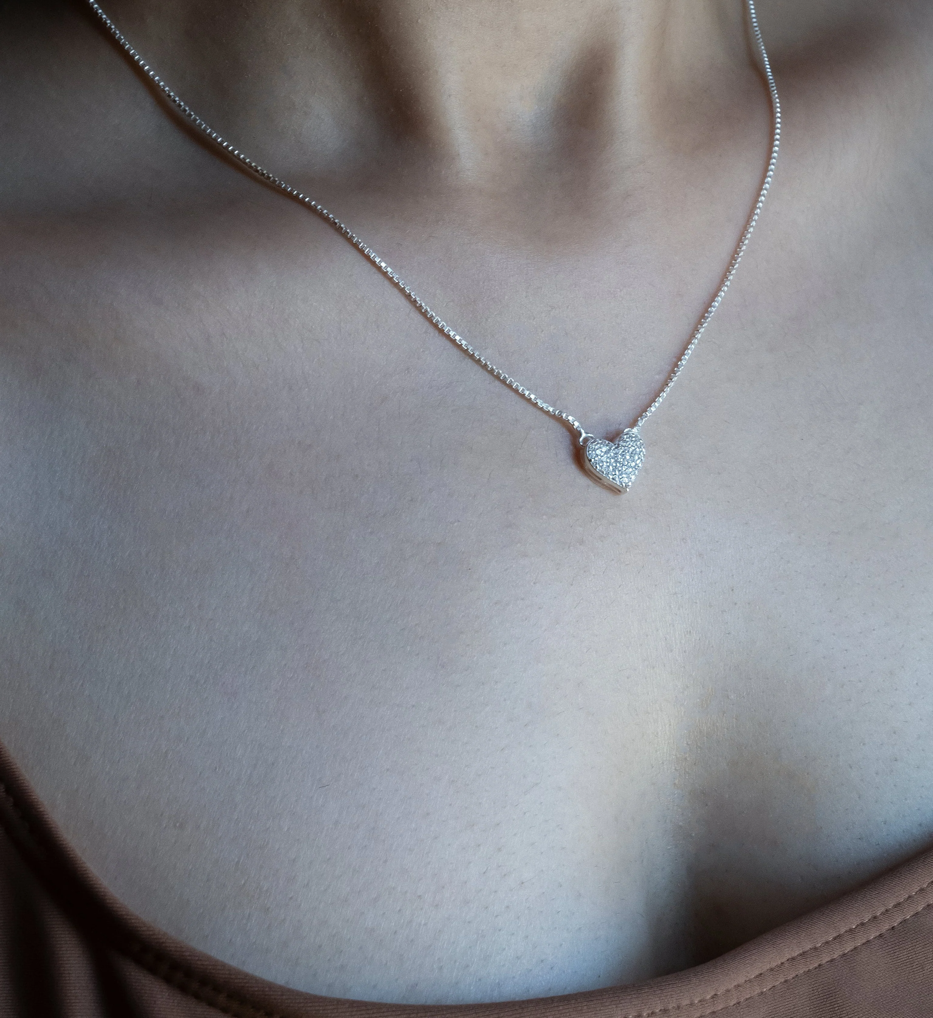 Pave Diamond Necklace - Image 3