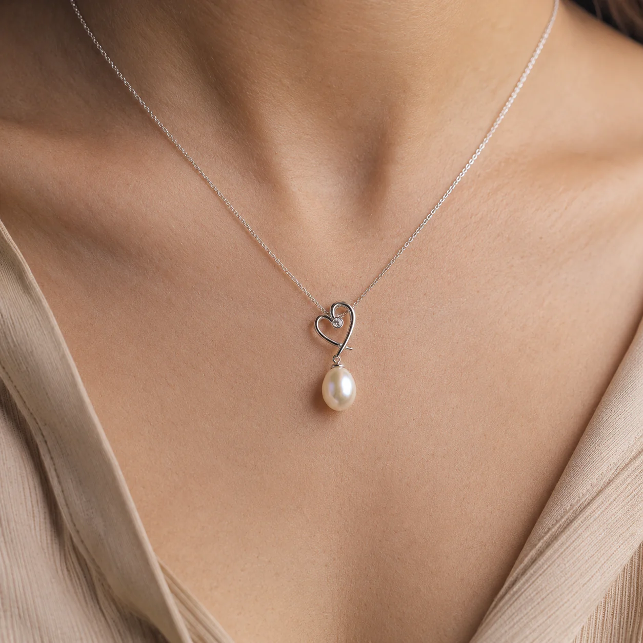 Pearl Oval Charm - Image 4