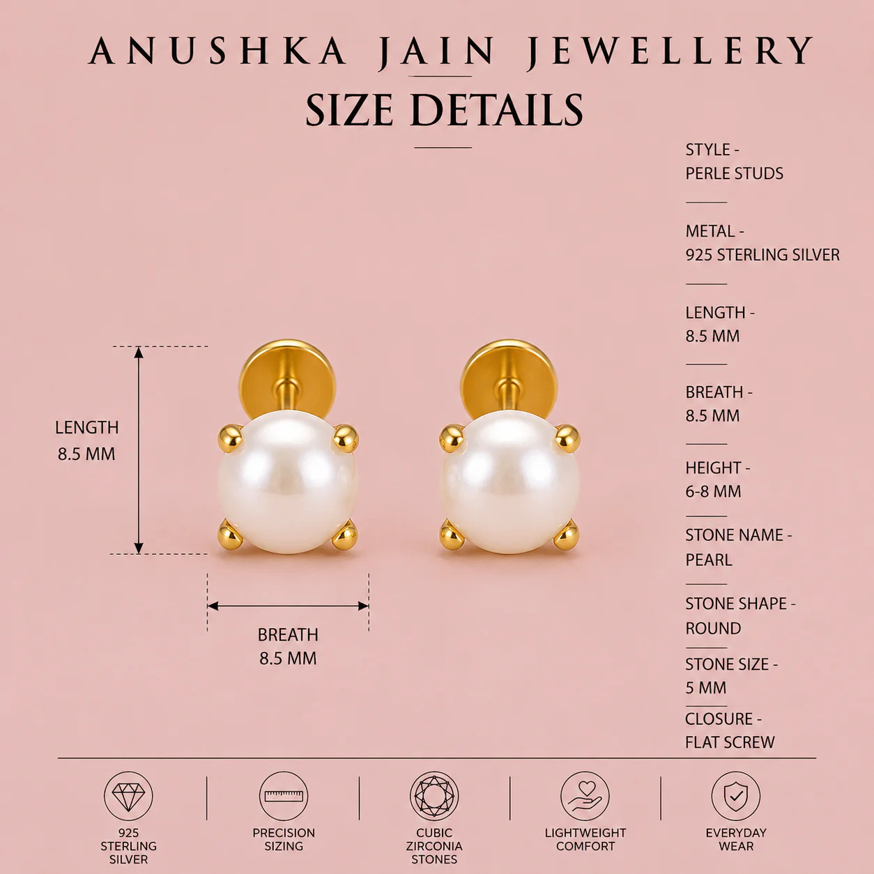 Perle Studs - Image 5