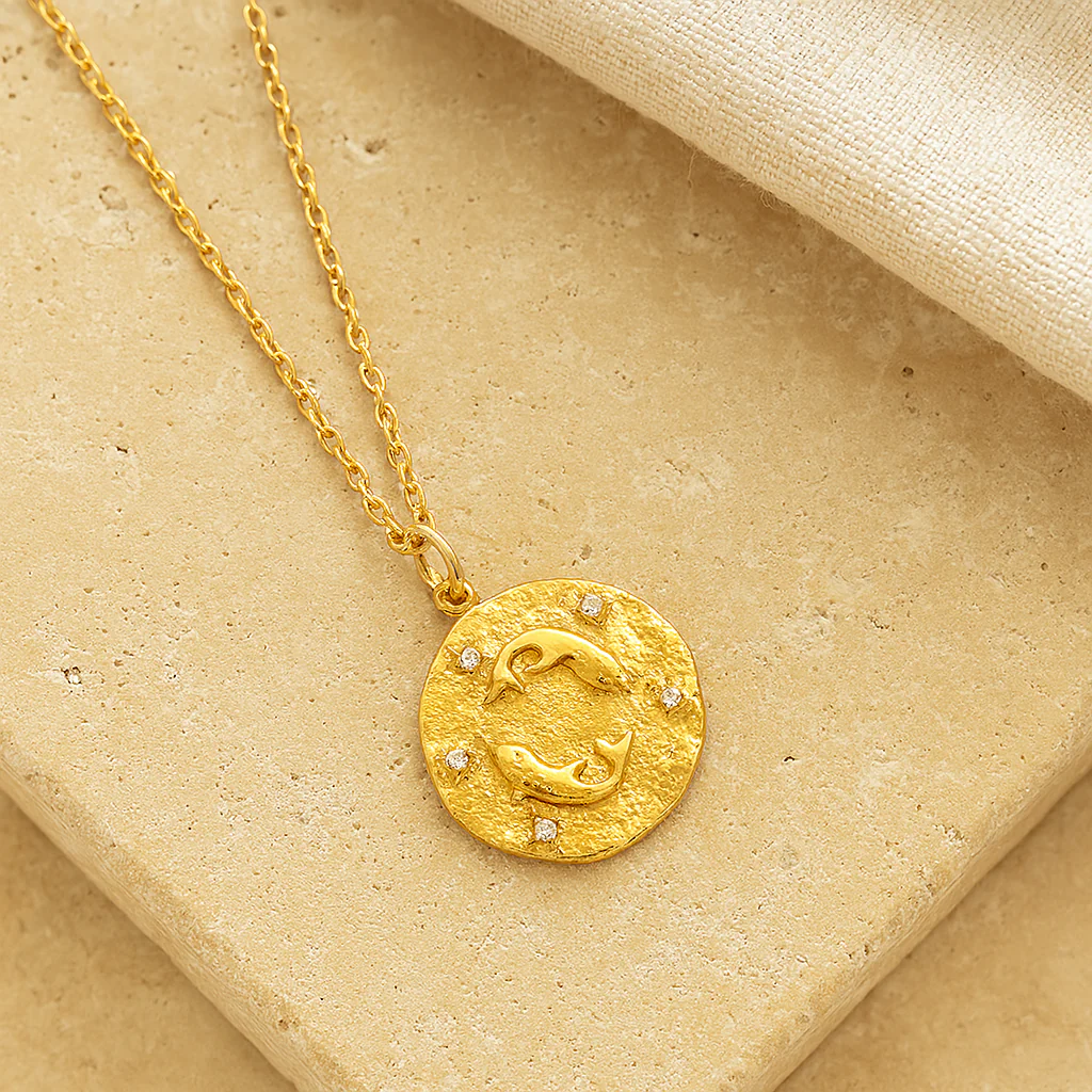 Pisces Zodiac Necklace - Image 3