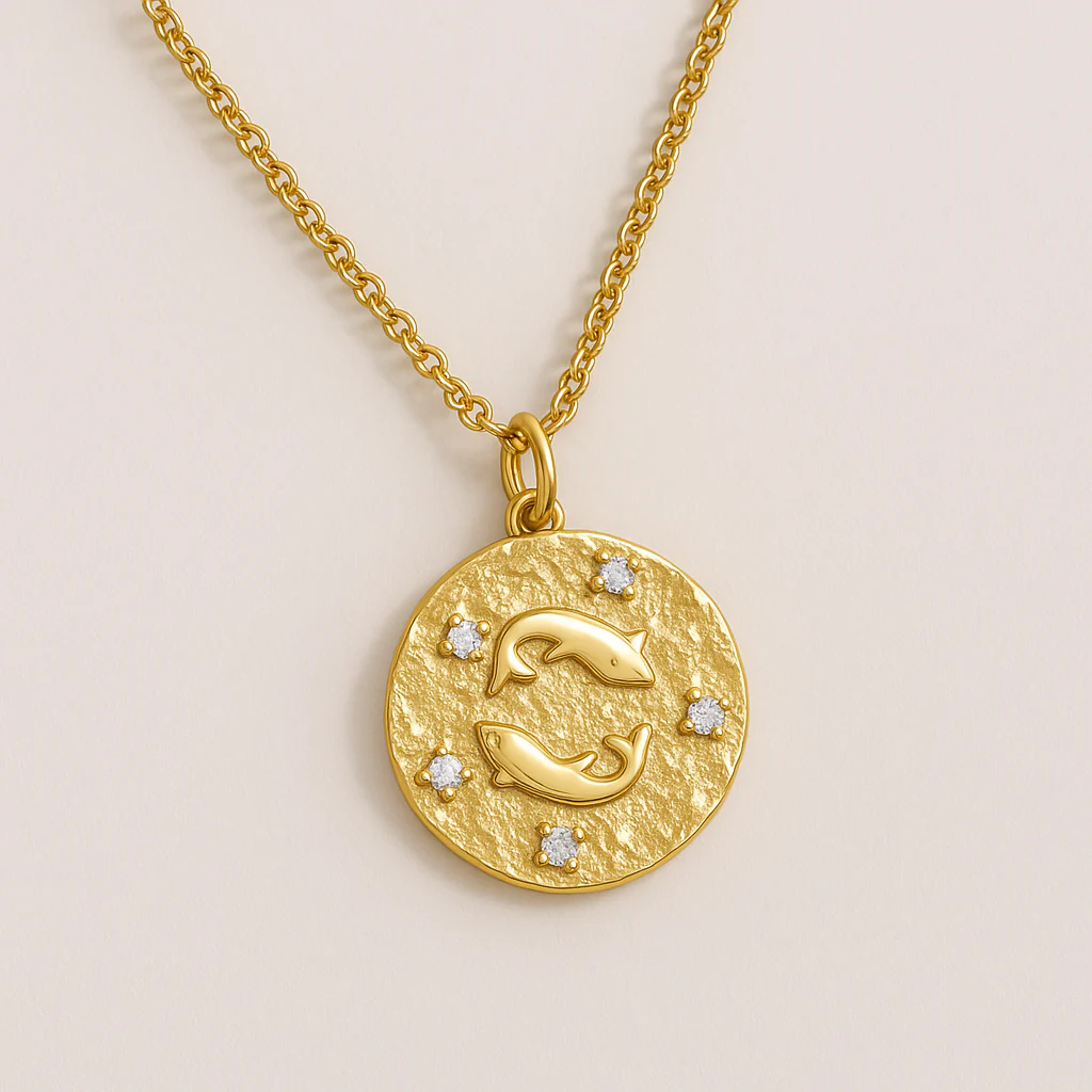 Pisces Zodiac Necklace - Image 7