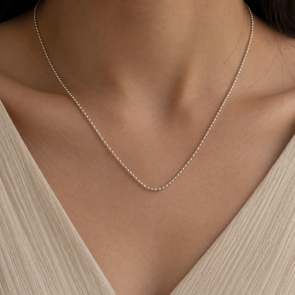 Pure Thread Chain Necklace - Image 4