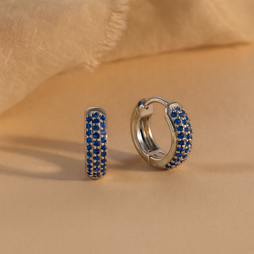 Sapphire Bold Huggies - Image 3