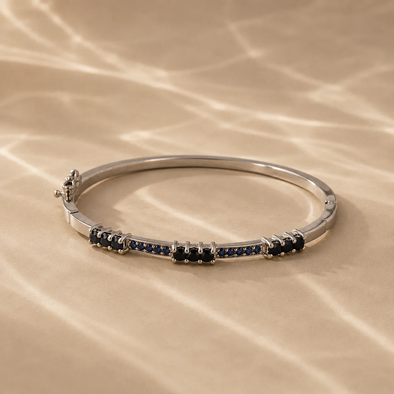 Sapphire Mist Bangle - Image 4