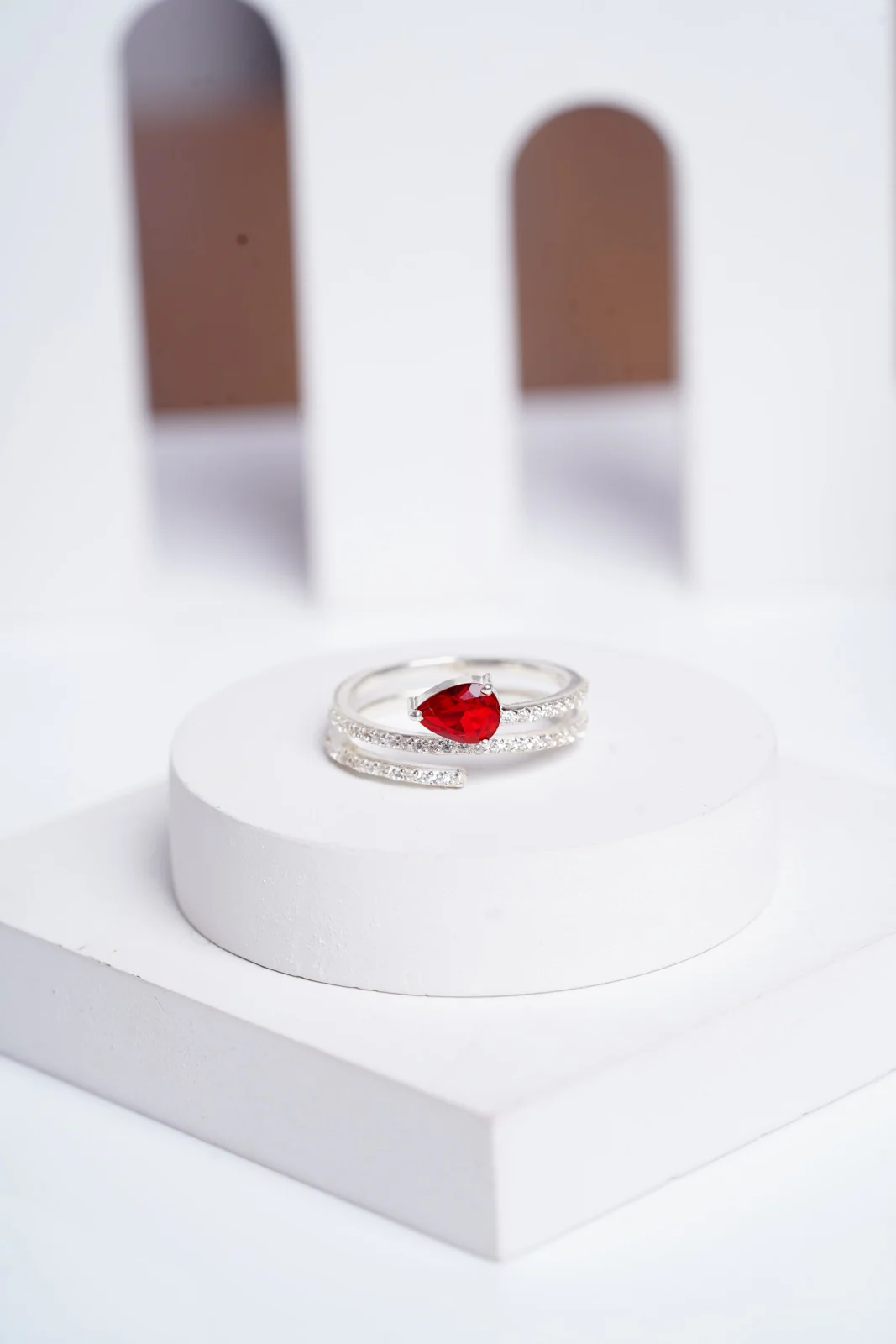 Scarlet Spiral Ring - Image 8