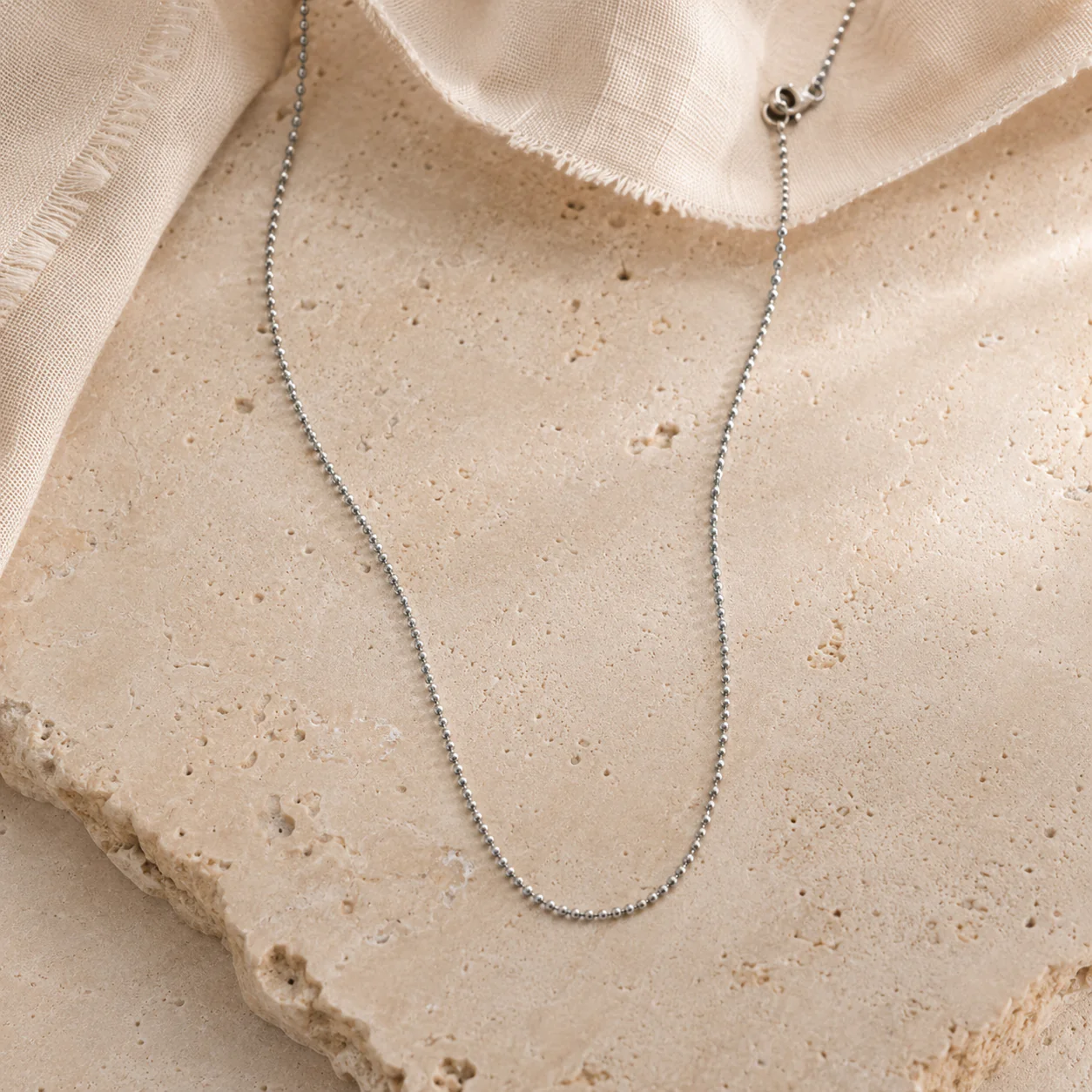 Silk Chain Necklace - Image 4