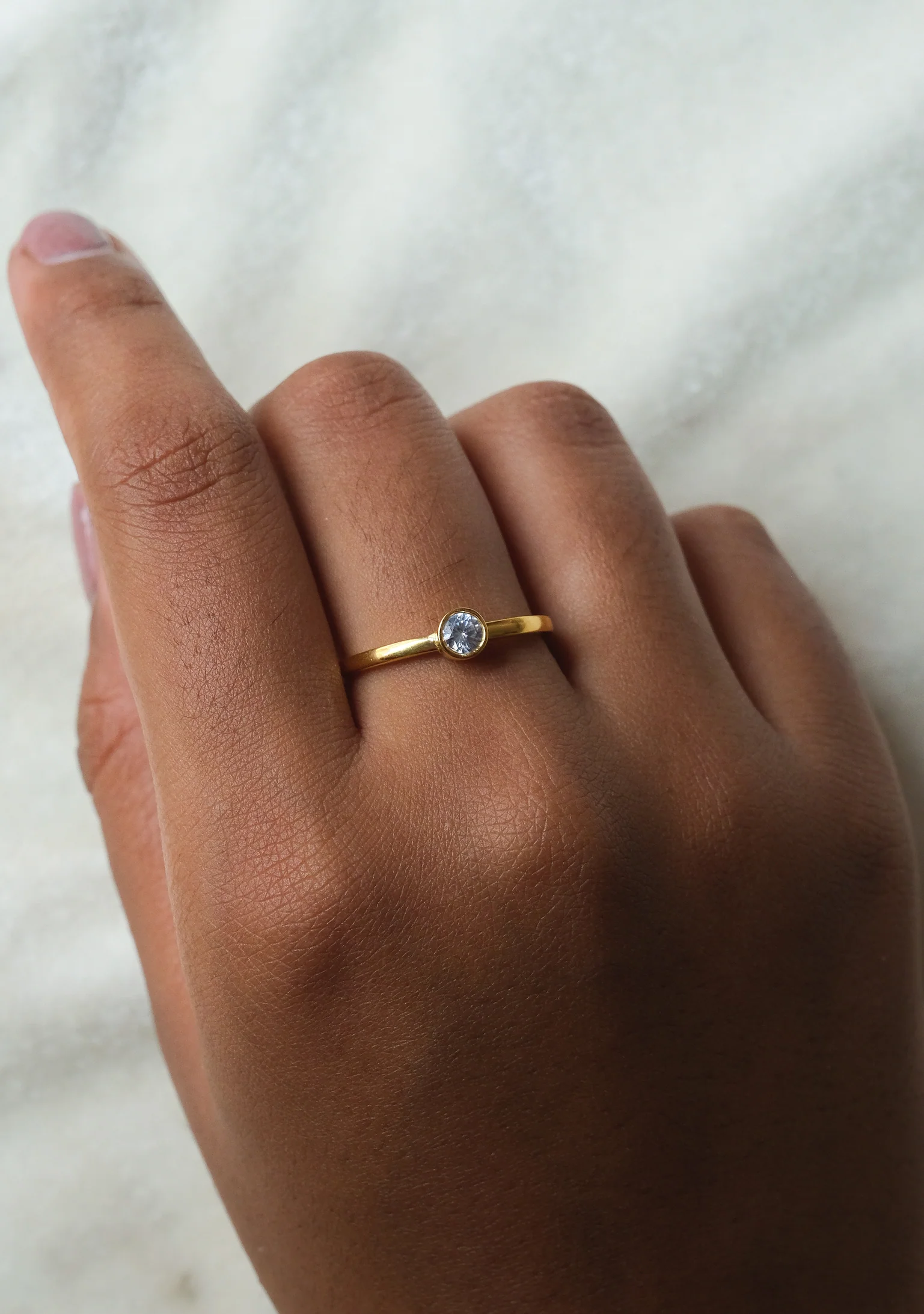 Single Diamond Ring - Image 5