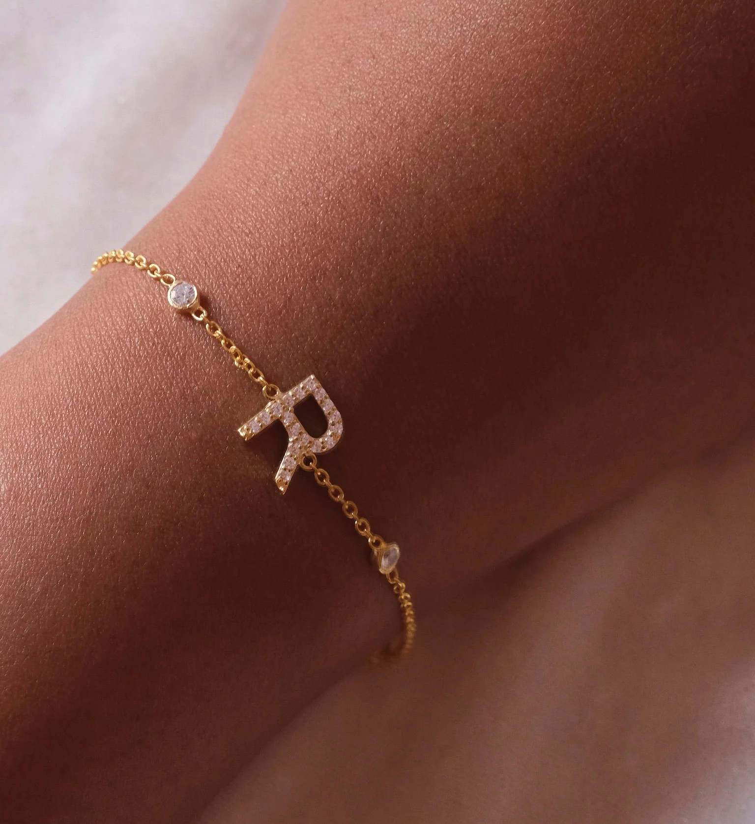 Single Letter Bracelet - Image 3