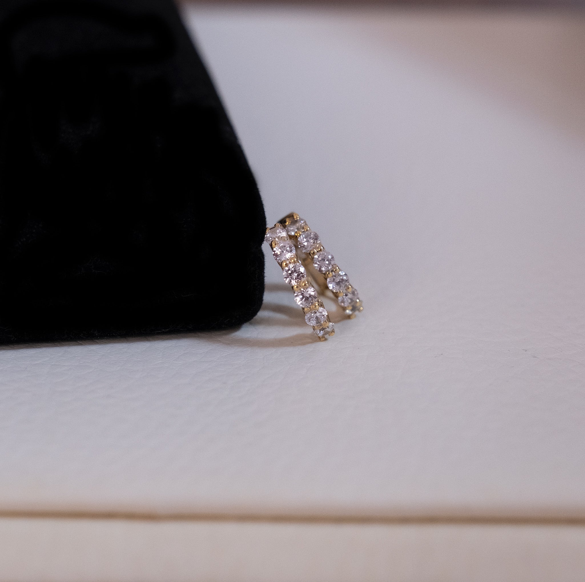 Small Round Hoop Earring - Image 5