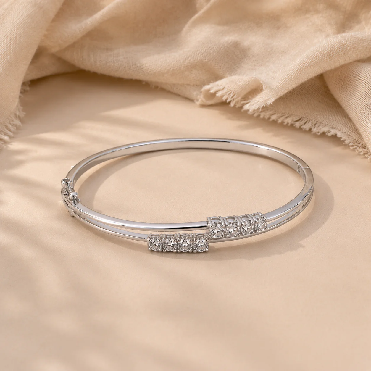 Soleil CZ Bangle - Image 3