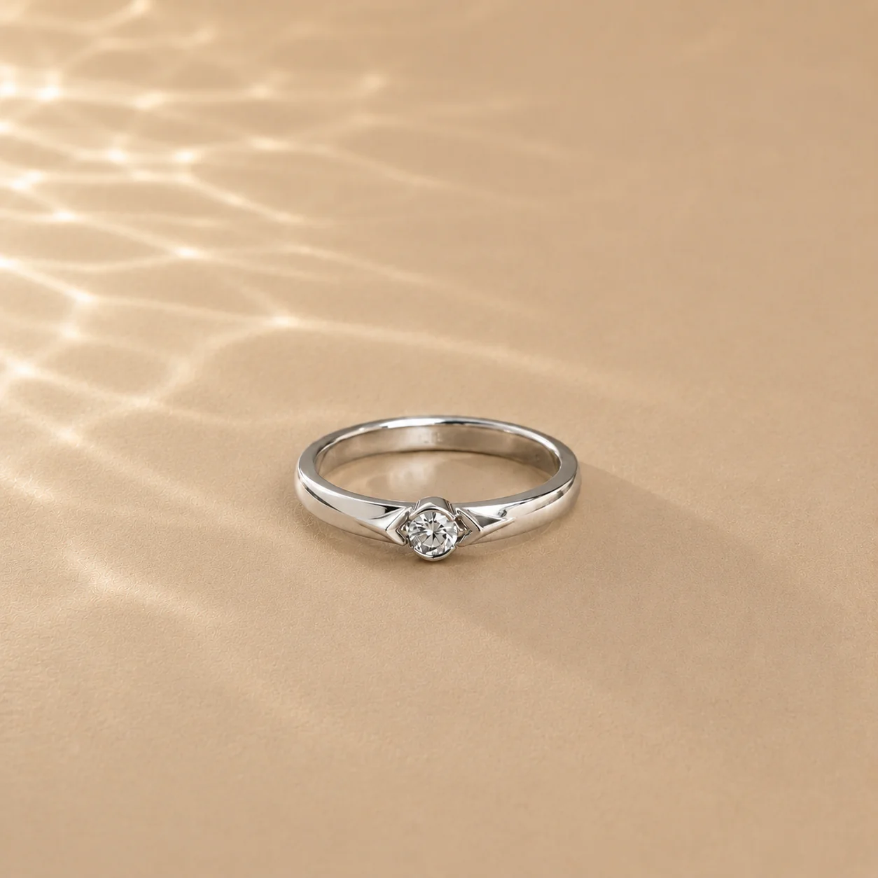 Solitaire Whisper Ring - Image 3