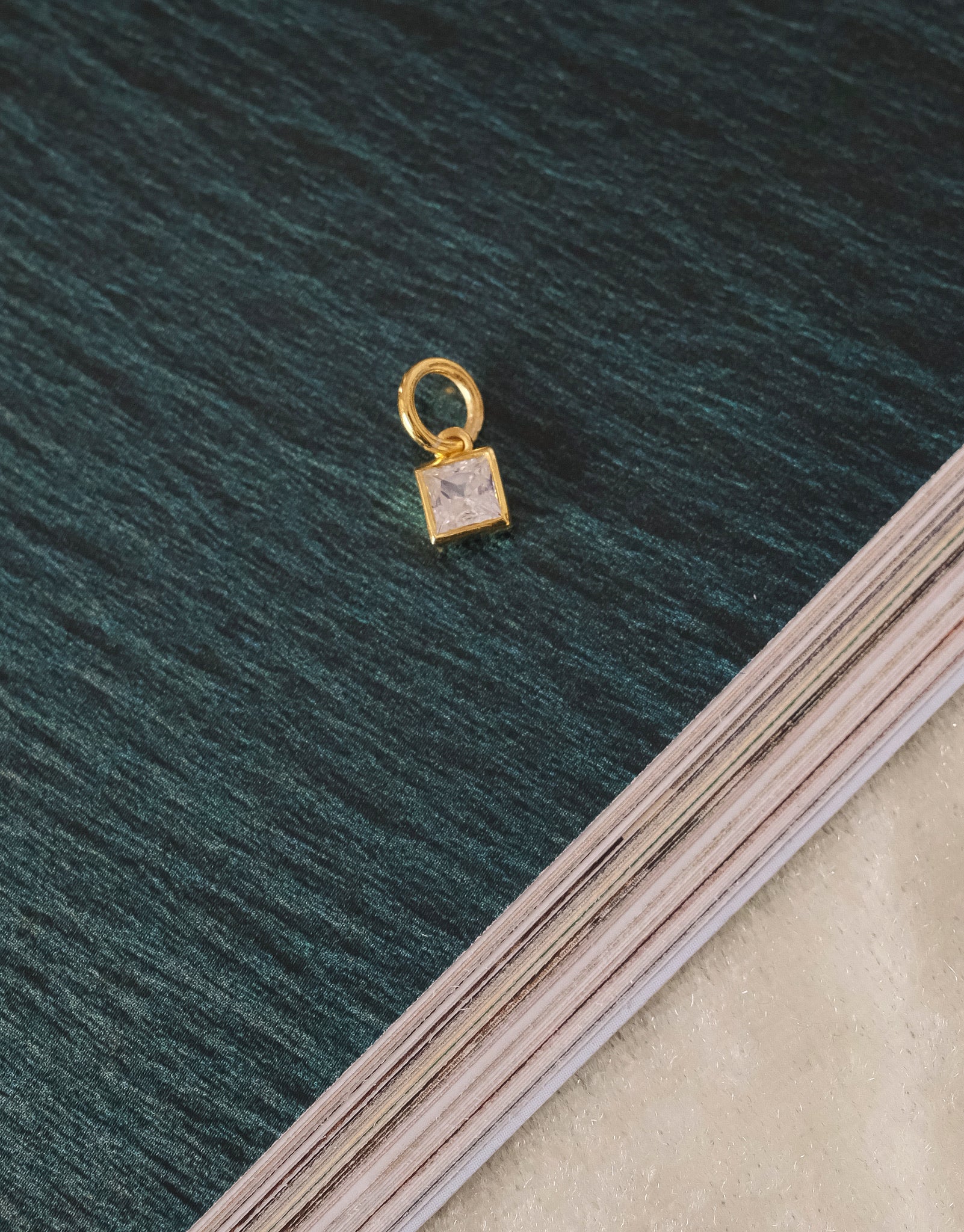 Square Drop Charm - Image 3