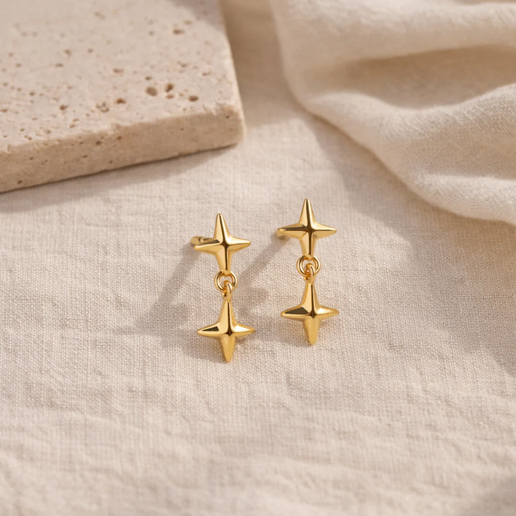 Star Drop Stud - Image 2