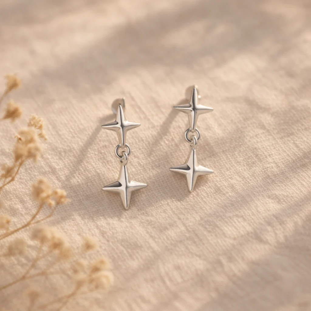 Star Drop Stud - Image 3