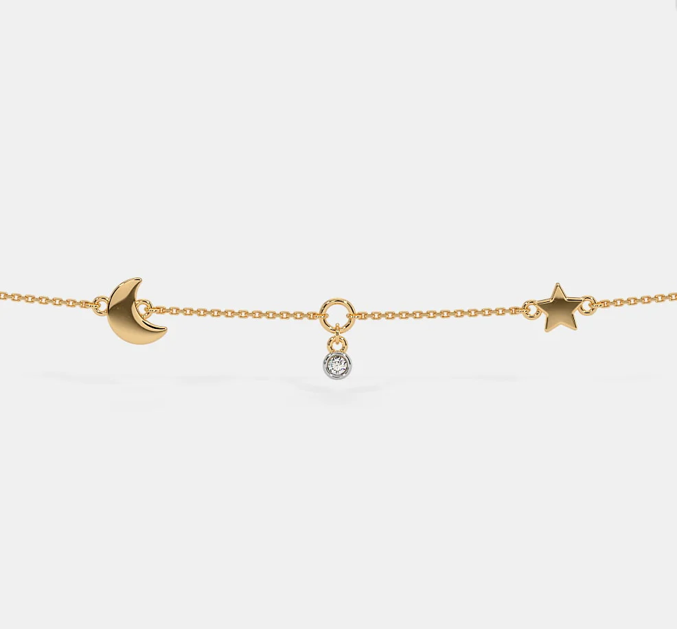 Star Moon Anklet - Image 3