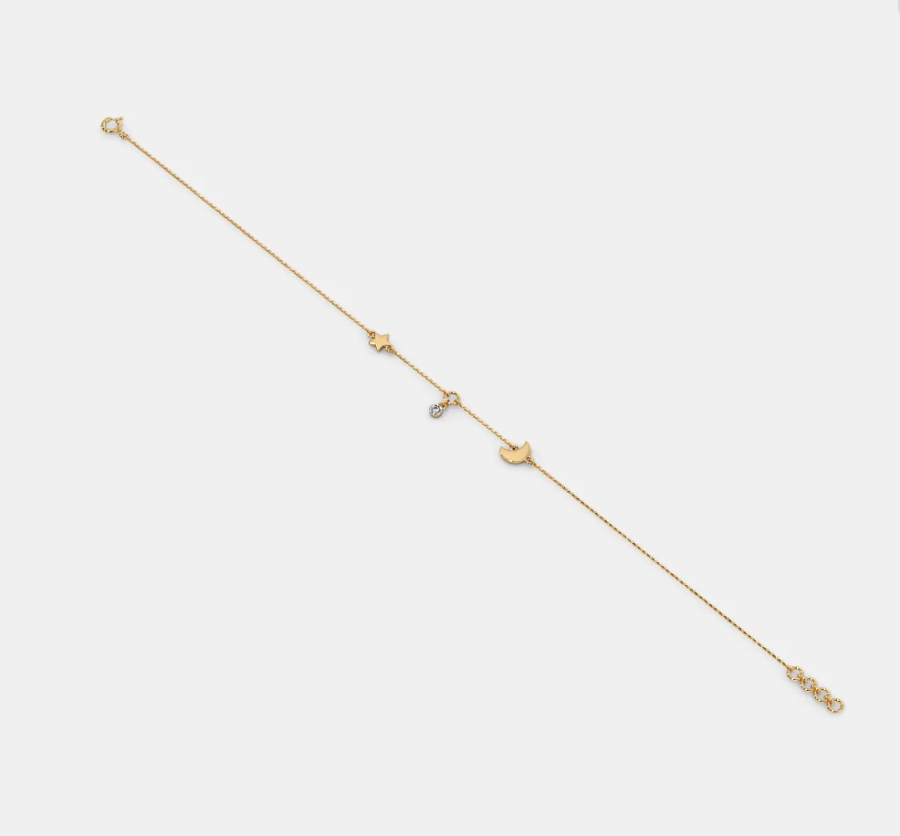 Star Moon Anklet - Image 4