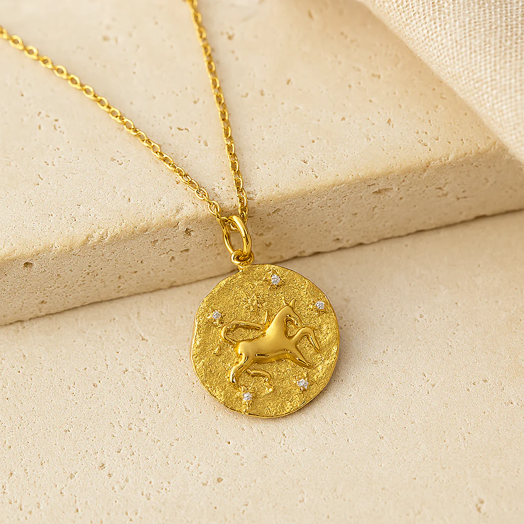 Taurus Zodiac Necklace - Image 2