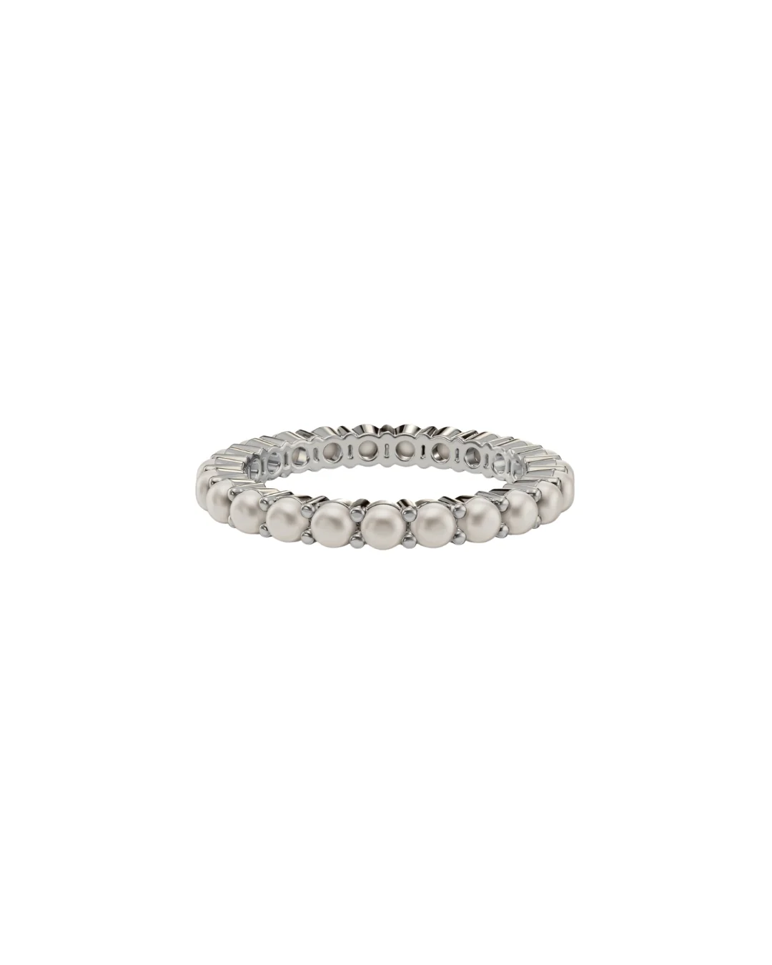 Thin Pearl Ring - Image 6