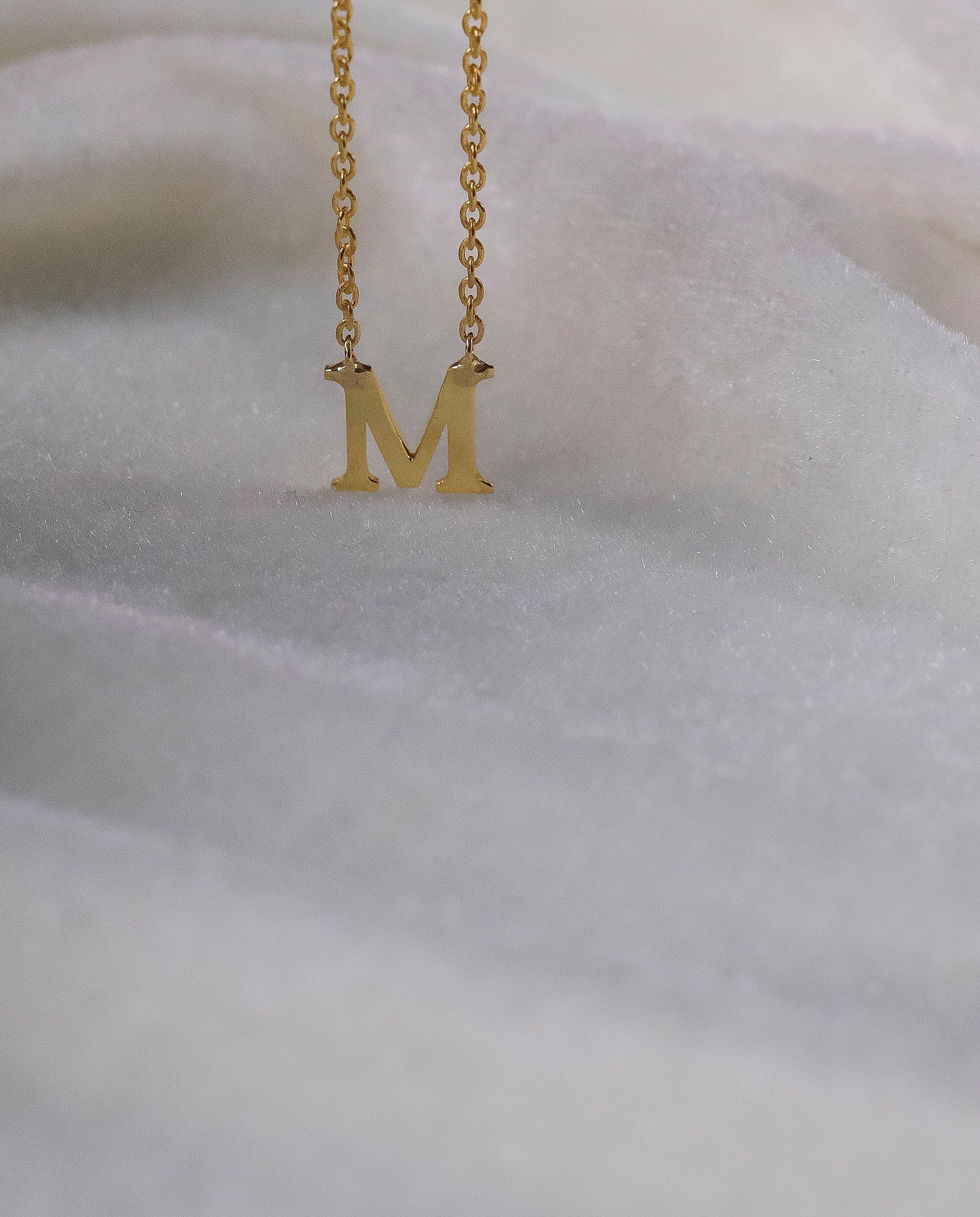 Uppercase Initial Necklace - Image 6