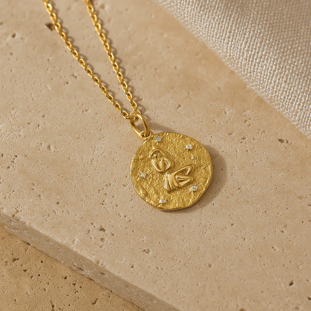 Virgo Zodiac Necklace - Image 5