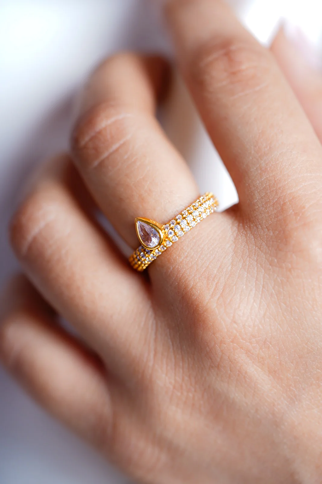 White Serenity Ring - Image 3