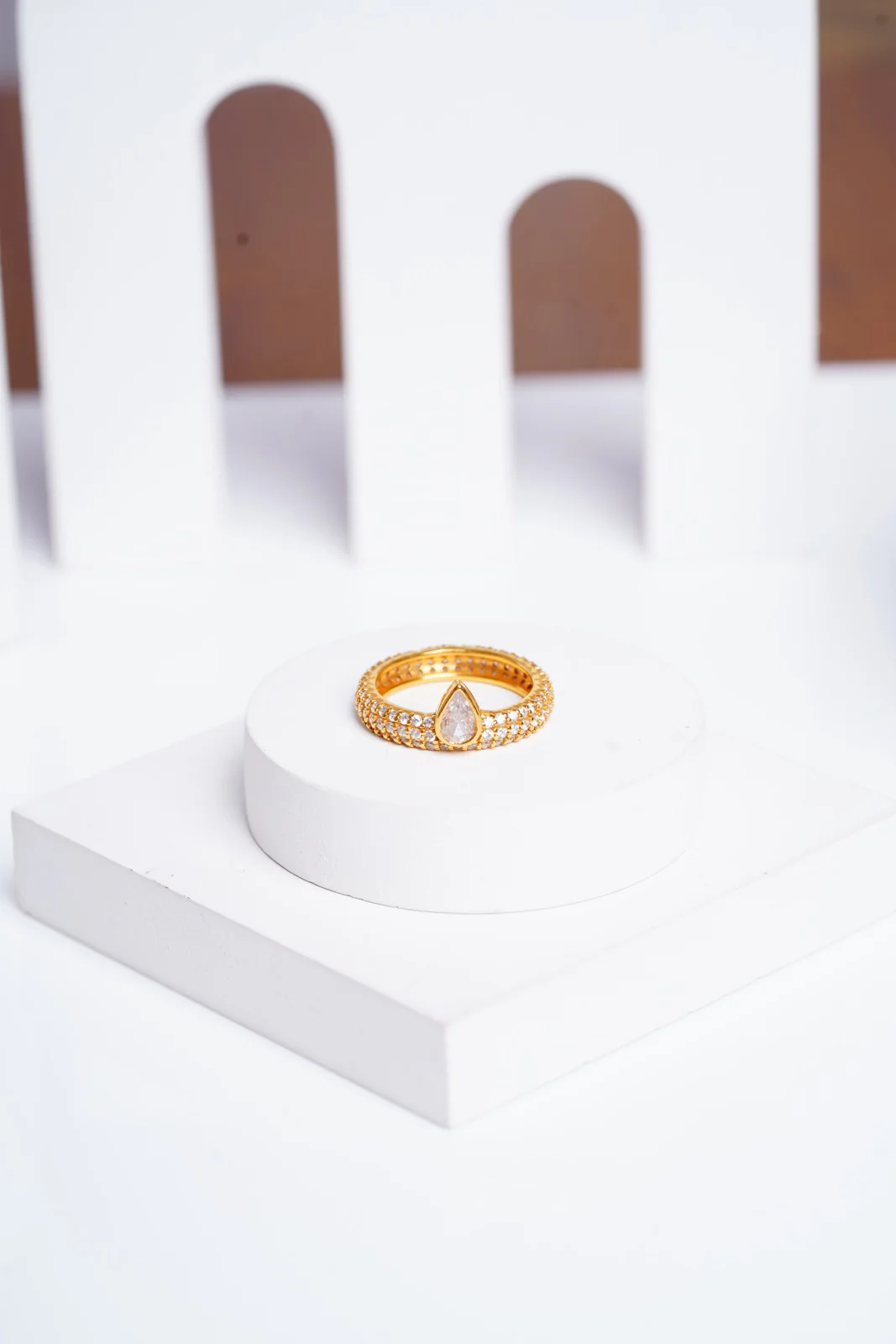 White Serenity Ring - Image 7